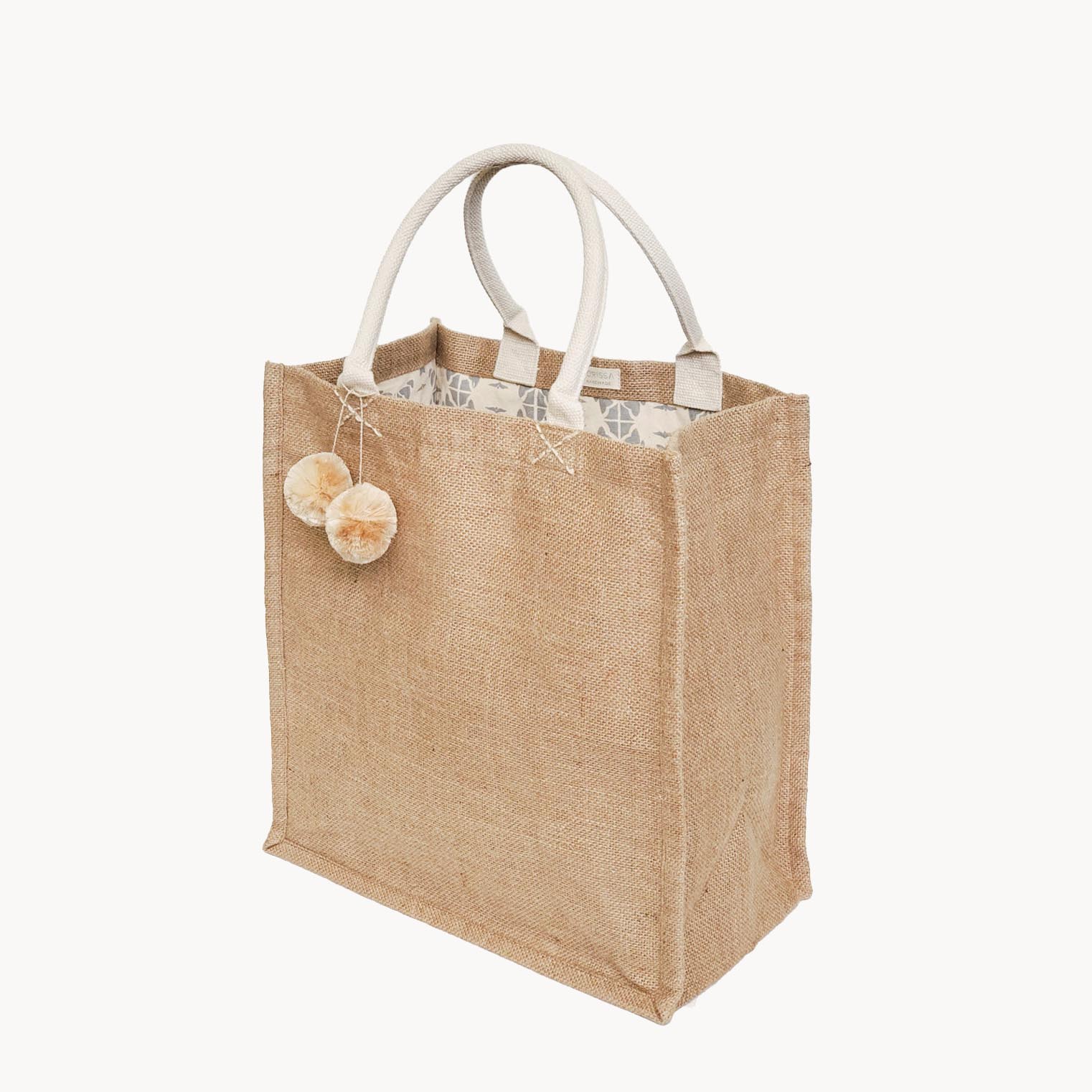 Jute Tote Bags: Handmade | Artisan Made | Fair Trade | Sumiye Co