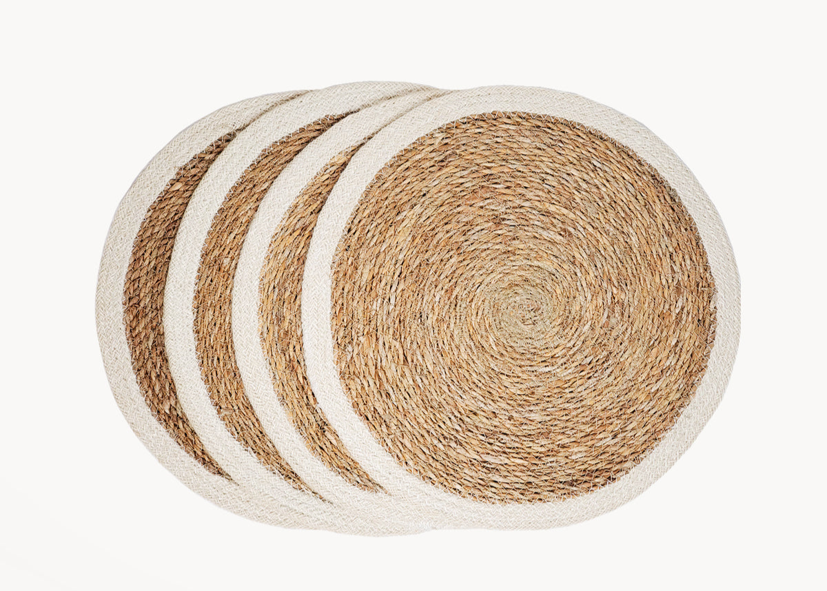 Savar 14" Round Placemat Set (4)