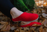 Sherpa Slippers Red - Sumiye Co