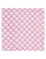 Organic Swaddle - Pink Rainbow-4