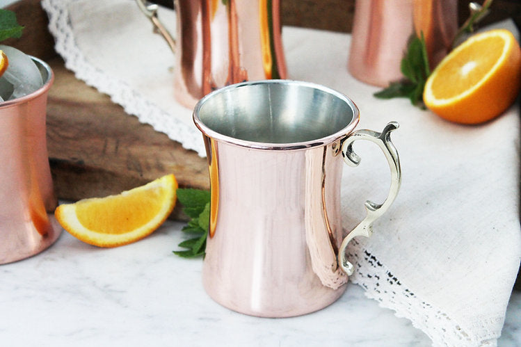 Copper Cocktail Mugs (Set of 4) | Vintage Inspired