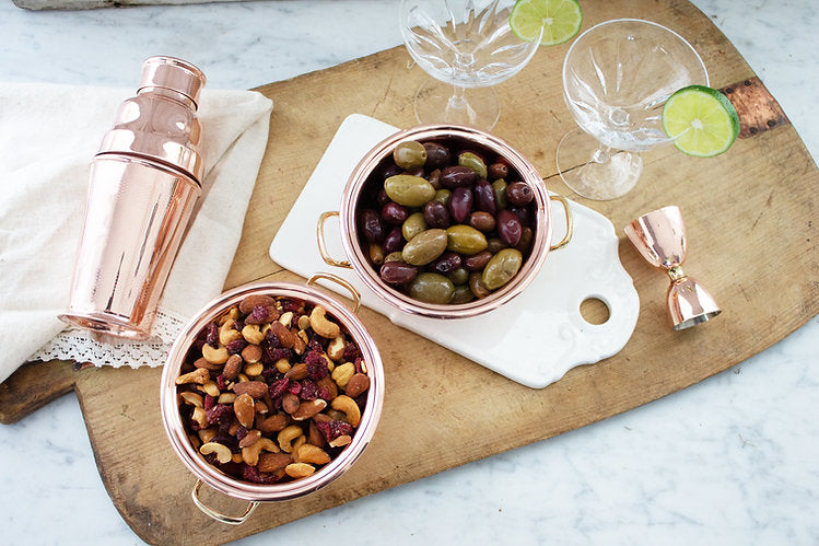 Copper Bowls (Set of 2)  | Vintage French Inspired