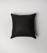 Diamante Square Textile Small Pillow in Black - Sumiye Co