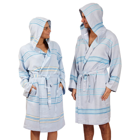 Antalya Unisex Bathrobe - Beige - Sumiye Co