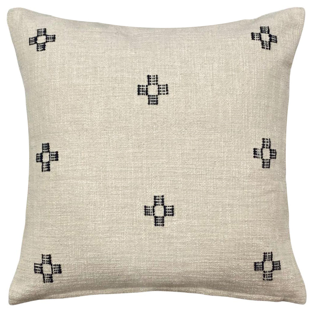 Marguerite Throw Pillow - Cream