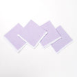 Checkered Purple Table Napkins (Set of 4) - Sumiye Co