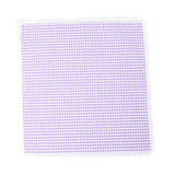 Checkered Purple Table Napkins (Set of 4)