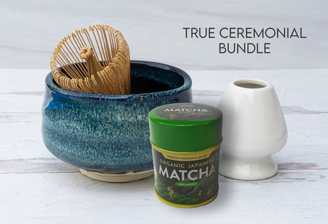 Maruyoshi Navy Sea Matcha Set | Tea Ceremony