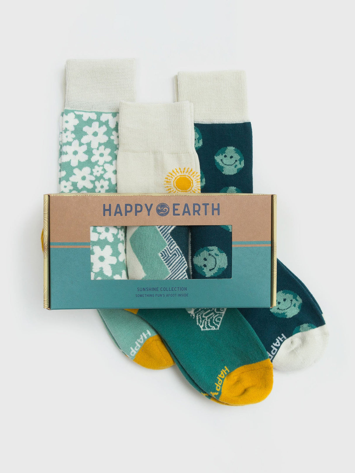 Sunshine Socks - Set of 3 - Sumiye Co