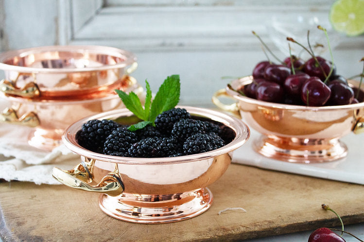 Copper Bowls (Set of 2)  | Vintage French Inspired