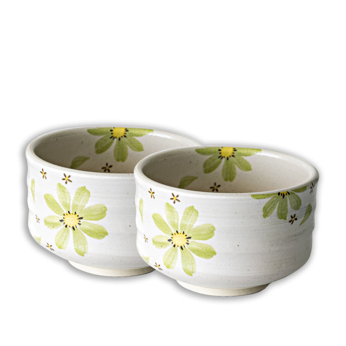 Green Flowers Set