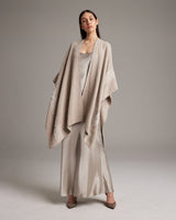 Long Estrella Duster in Textured Cotton - Sumiye Co