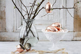 Copper Etched Bird & Floral Egg Ornaments (Set of 4) | Vintage French Inspired