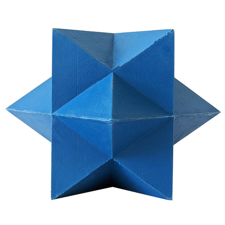 Eco-Friendly Blue Star TPR Dog Chew Toy-0