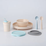 Little Foodie Meal Set - Vanilla + Aqua