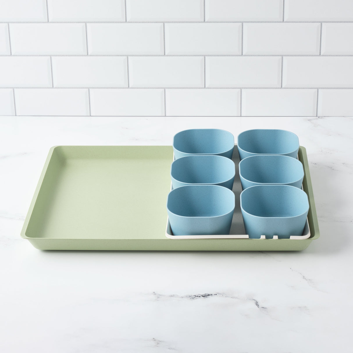 Prep 'N Serve Trays & Bowls Set - Sumiye Co