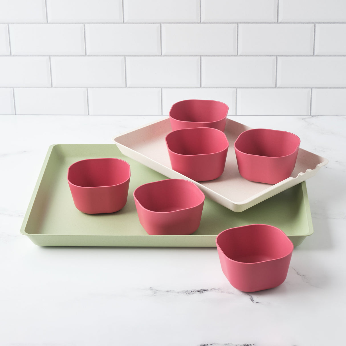 Prep 'N Serve Trays & Bowls Set - Sumiye Co