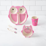 Olivia Owl Shaped Dinner Set - Sumiye Co