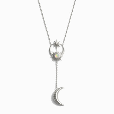 Sun, Moon & Stars Lariat Necklace