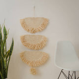 Floc Raffia Parade Wall Hanging | Kenya - Sumiye Co