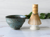 Blue Matcha Bowl with Spout Set | Tea Ceremony