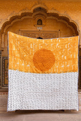 Horizon Quilt (Reversible) | Artisanal Handmade Bedding Sets