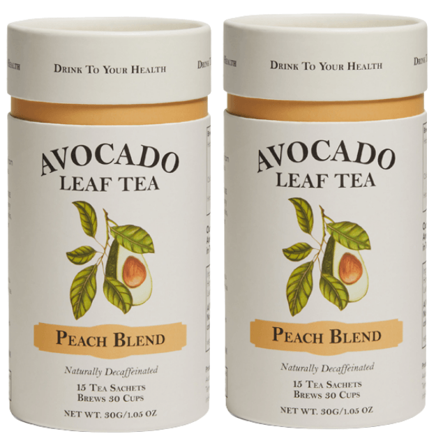 2 Pack Avocado Leaf Tea Peach Blend - Sumiye Co