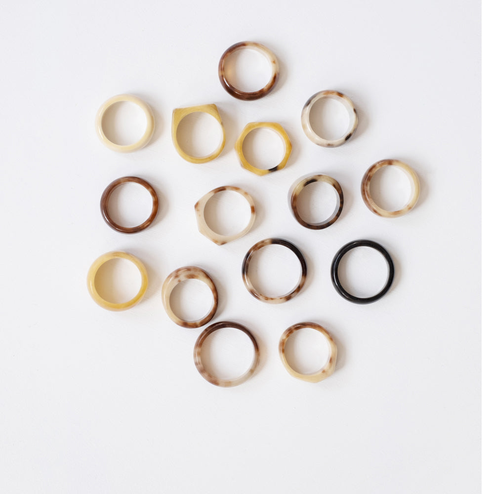 Simple Horn Ring | Ethically Made - Sumiye Co