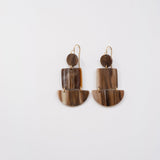 Half Circle Square Earrings | Ethically Made