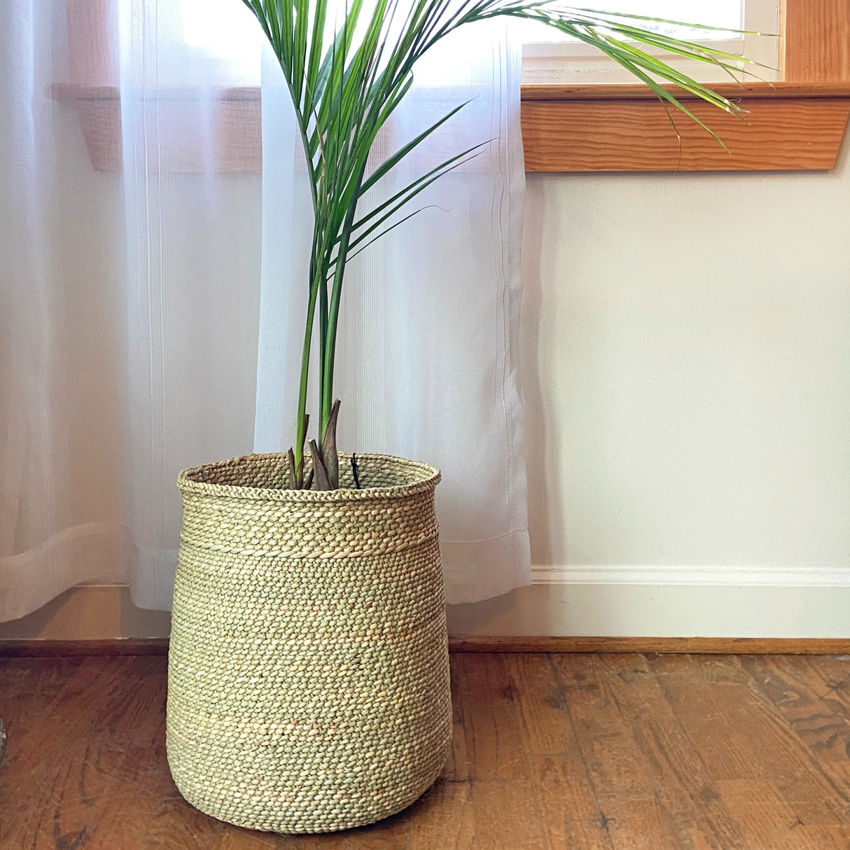 Iringa Basket - Natural  | Woven Milulu Grass - Africa