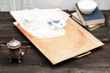 Copper Hand Hammered Large Tray | Vintage Inspired