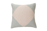 Diamond Accent Pillow, Blue - 18x18 inch by The Artisen - Sumiye Co