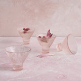 Pink Martini Glasses - Set of 4