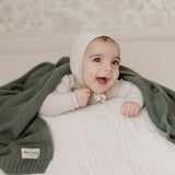 Organic Cotton Luxury Knit Baby Blanket