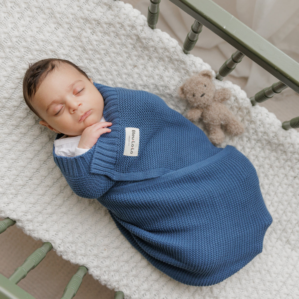 Organic Cotton Luxury Knit Baby Blanket - Sumiye Co