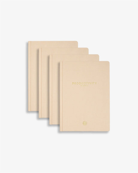 Productivity Planner One Year Bundle - Beige - Sumiye Co