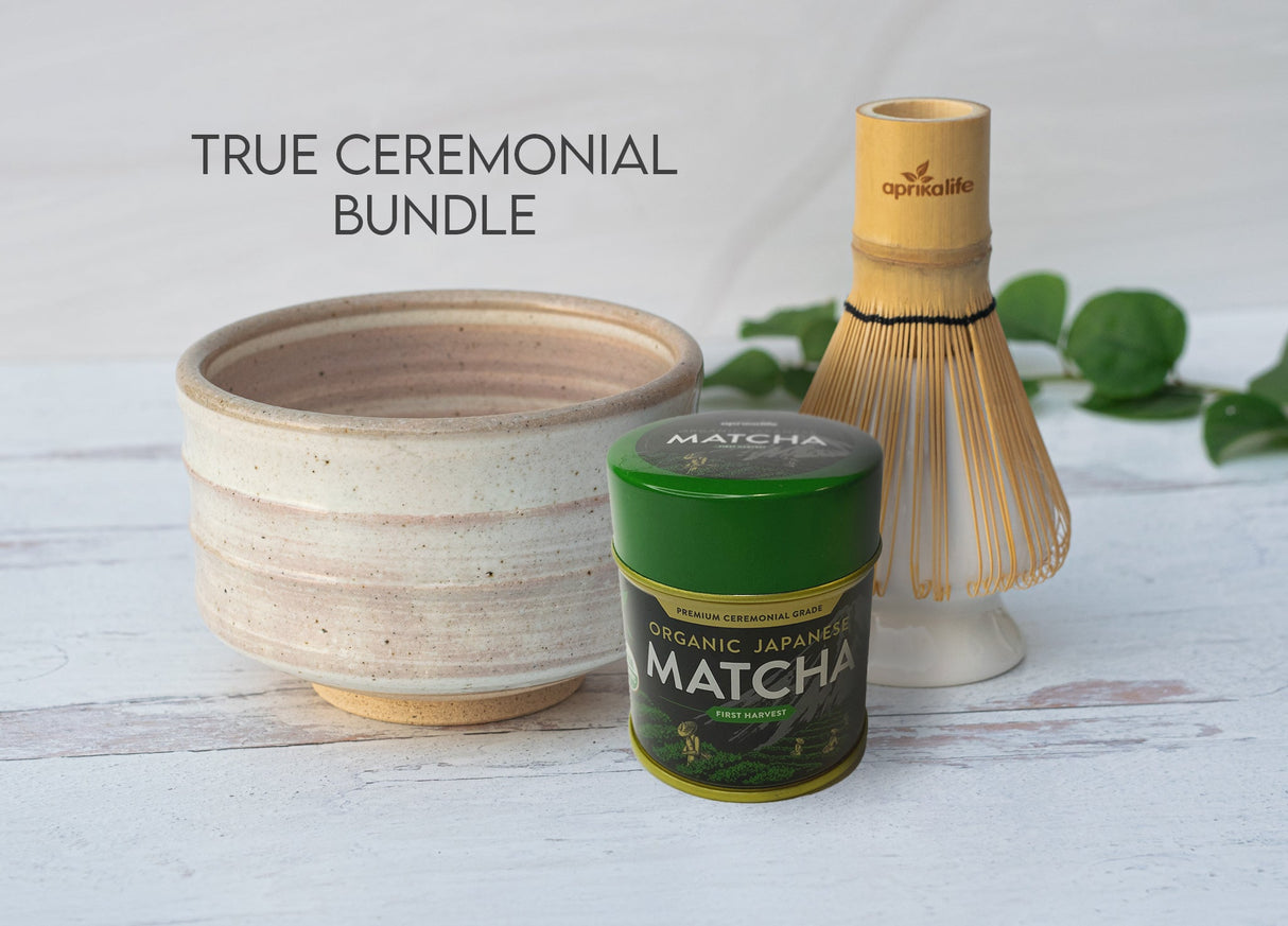 Beige Matcha Set