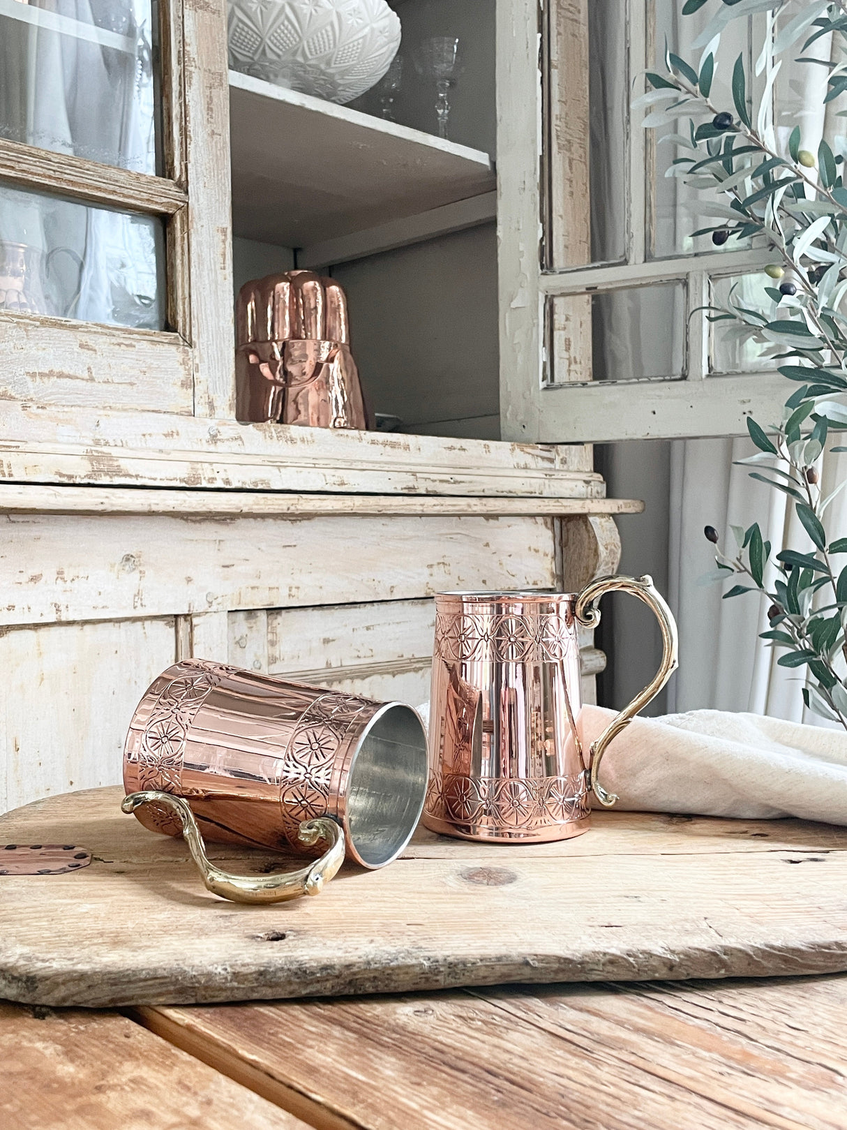 Copper Tankard Mug (Set of 2) | Vintage Inspired