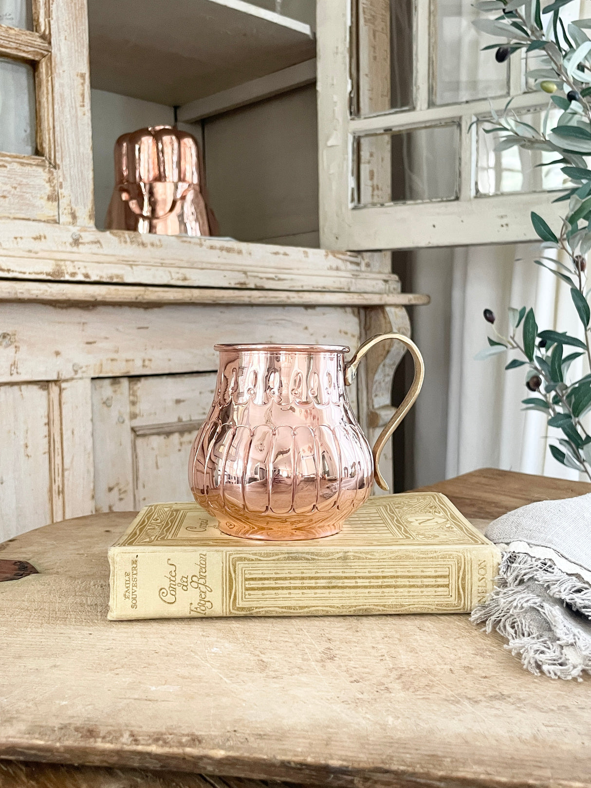 Copper Apple Blossom Candle | Vintage French Inspired