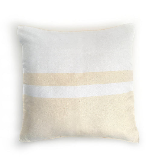 Nativa Woven Throw Pillow Cover  - Natural with Natural | Oaxaca - Sumiye Co
