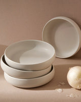 Tunisian Pasta Bowl (Set of 4) - Matte White