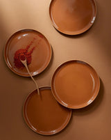 Tunisian 12pc Dinnerware Set - Terracotta