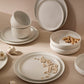 Tunisian 12pc Dinnerware set- Dinner Plate, Side Plate + Bowl