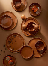 Tunisian 12pc Dinnerware Set - Terracotta