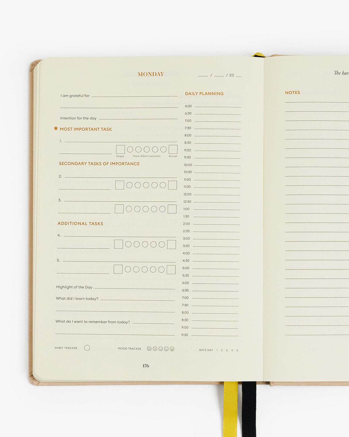 Productivity Planner One Year Bundle - Beige - Sumiye Co