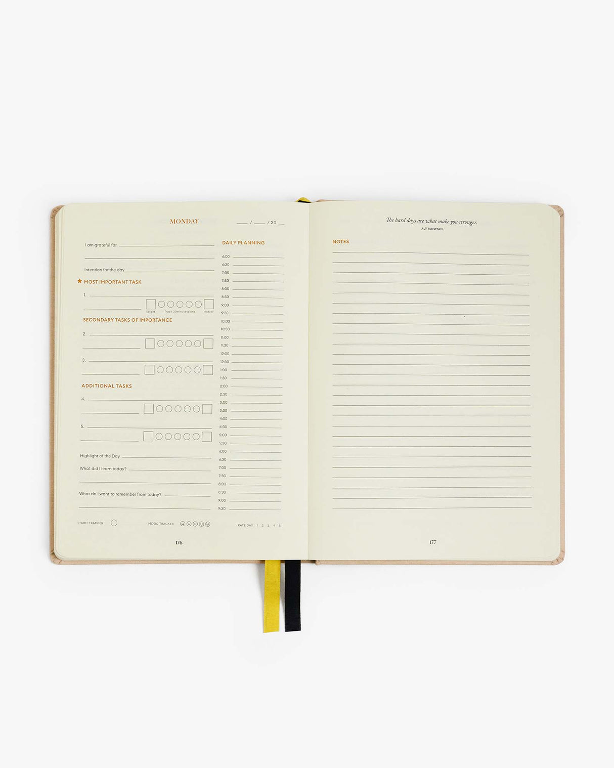 Productivity Planner One Year Bundle - Beige - Sumiye Co