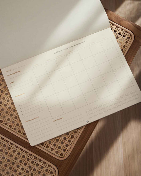 Productivity Monthly Desk Pad - Sumiye Co