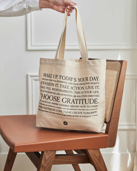 Organic Cotton Tote Bag – Manifesto - Sumiye Co