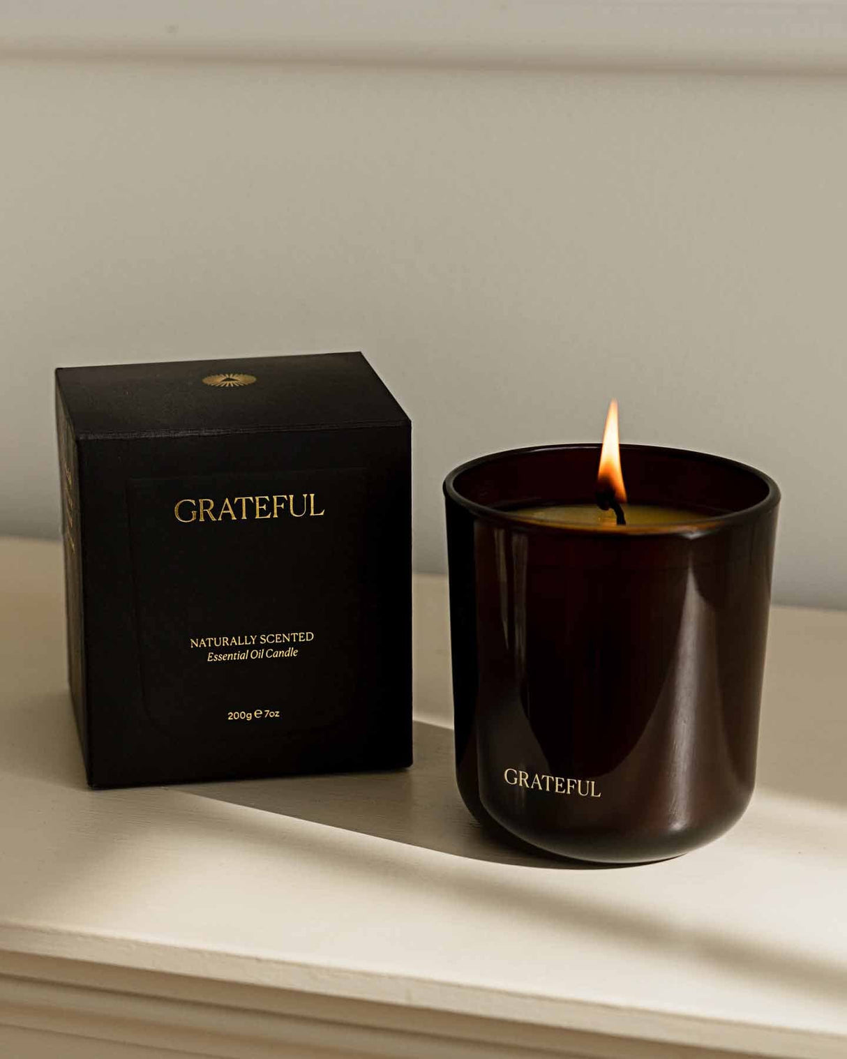 Grateful Pure Essential Oil Candle - Sumiye Co