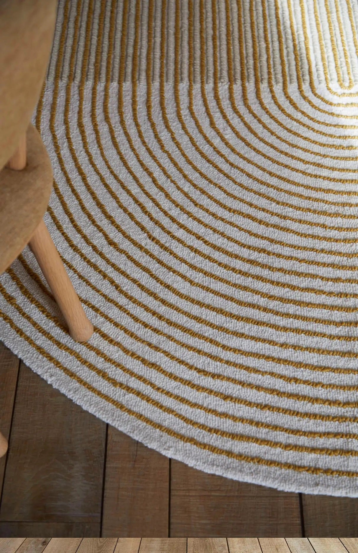 Golden Arch Hand Tufted Rug by JUBI - Sumiye Co